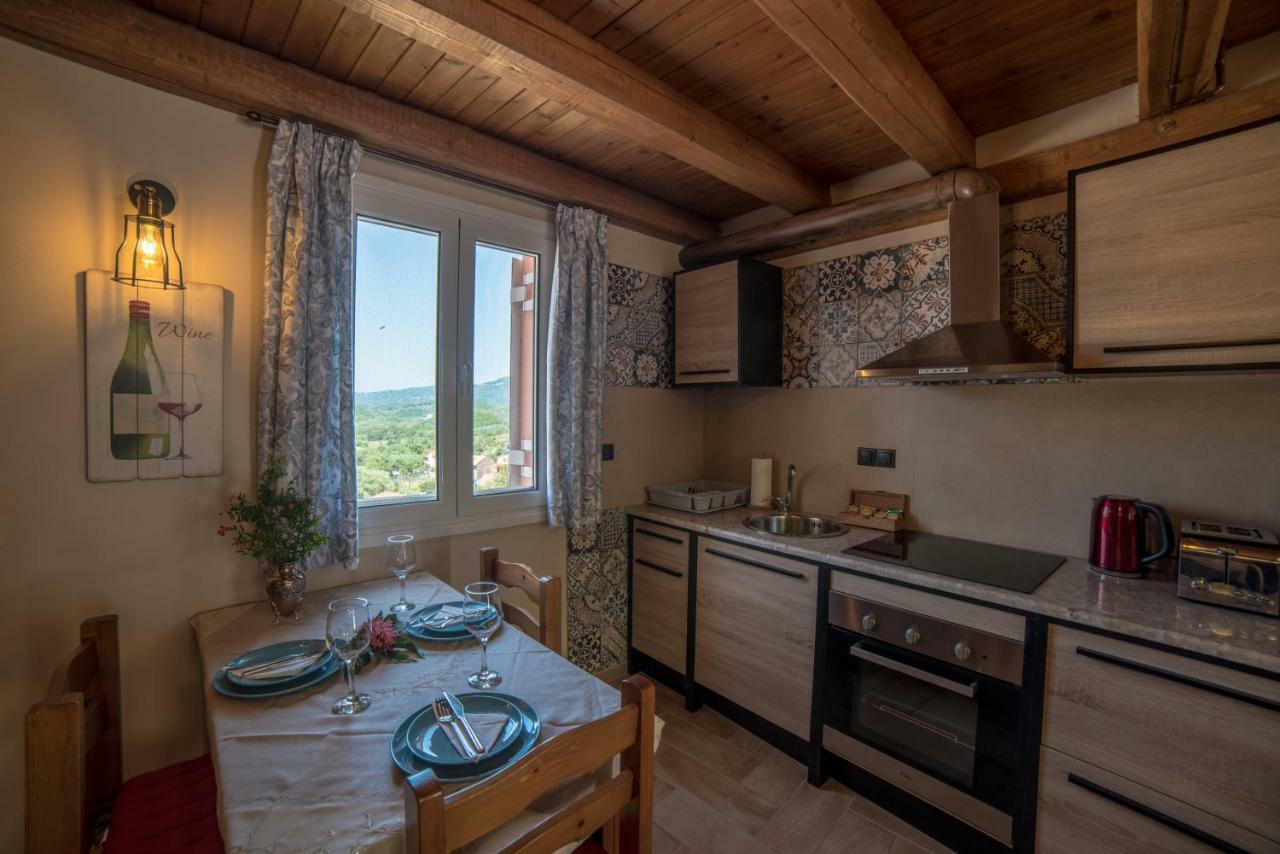 Appartement Menecrates Rustic - San Matteo à Ágios Matthaíos Extérieur photo