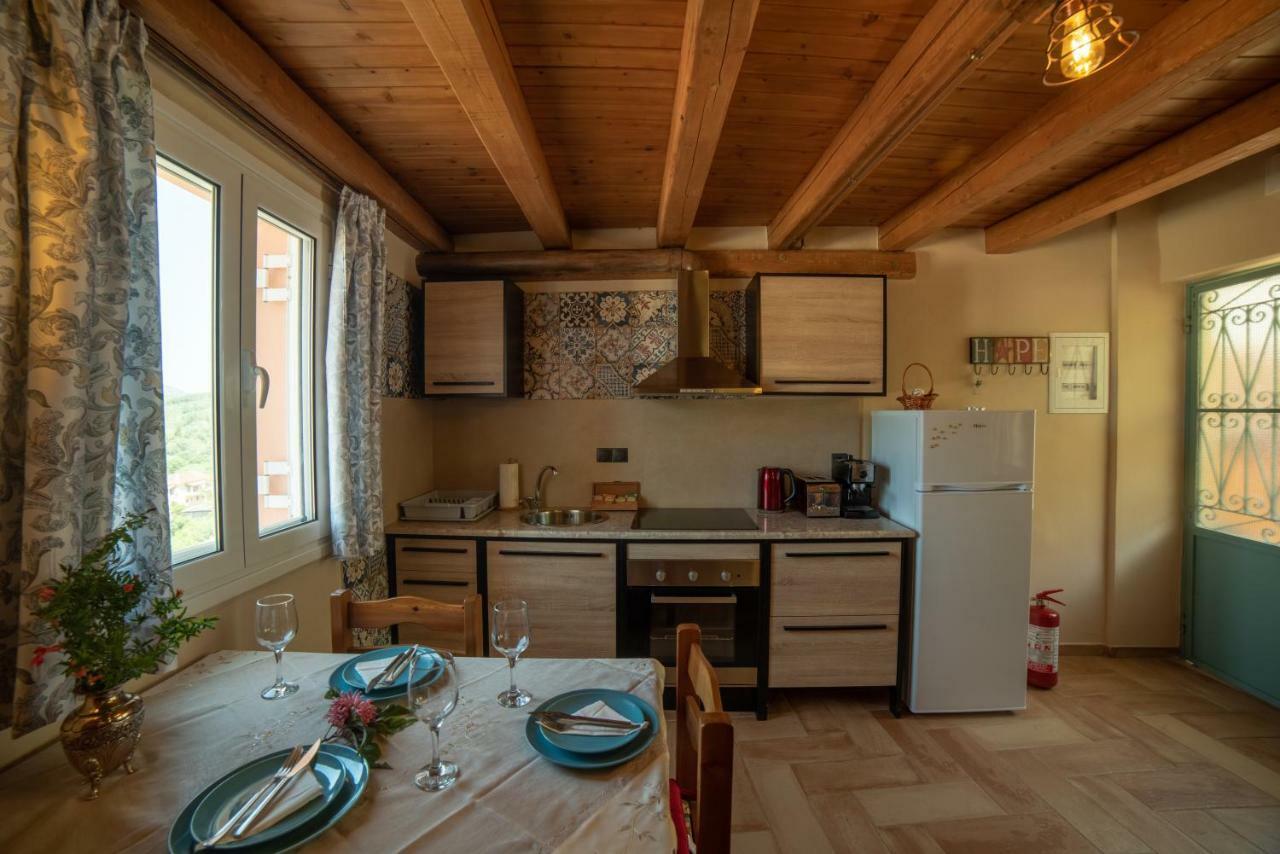 Appartement Menecrates Rustic - San Matteo à Ágios Matthaíos Extérieur photo